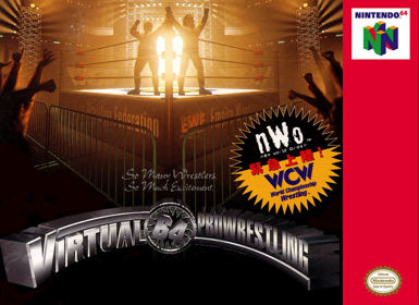 Virtual Pro Wrestling 64 - Fanart - Box - Front (North America) - 1000x728