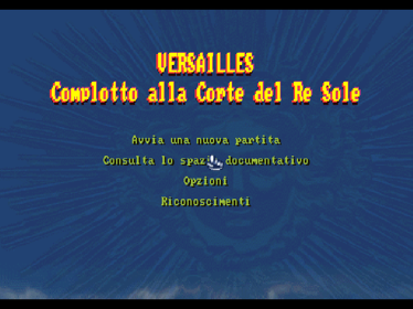 Versailles: A Game of Intrigue - Screenshot - Game Title (Italy) - 640x480