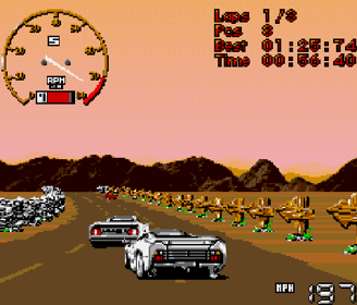 Jaguar XJ220 - Screenshot - Gameplay (World) - 480x410