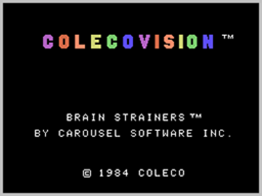 Brain Strainers - Screenshot - Game Title (North America) - 256x192