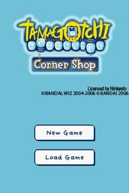 Tamagotchi Connection: Corner Shop - Screenshot - Game Title (Europe) - 256x384