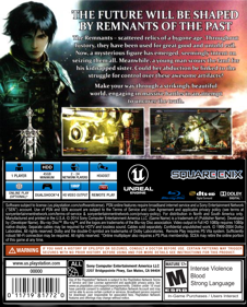 The Last Remnant Remastered - Fanart - Box - Back (North America) - 1525x1894