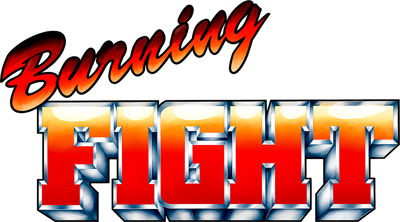 Burning Fight - Clear Logo (Japan) - 1200x666
