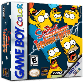 The Simpsons: Night of the Living Treehouse of Horror - Box - 3D (North America) - 1016x998