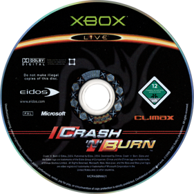 Crash 'n Burn - Disc (Europe) - 746x746