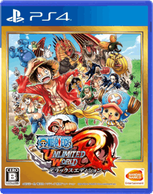 One Piece: Unlimited World Red Deluxe Edition - Box - Front - Reconstructed (Japan) - 1258x1597
