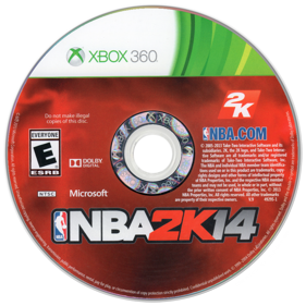 NBA 2K14 - Disc (North America) - 900x900