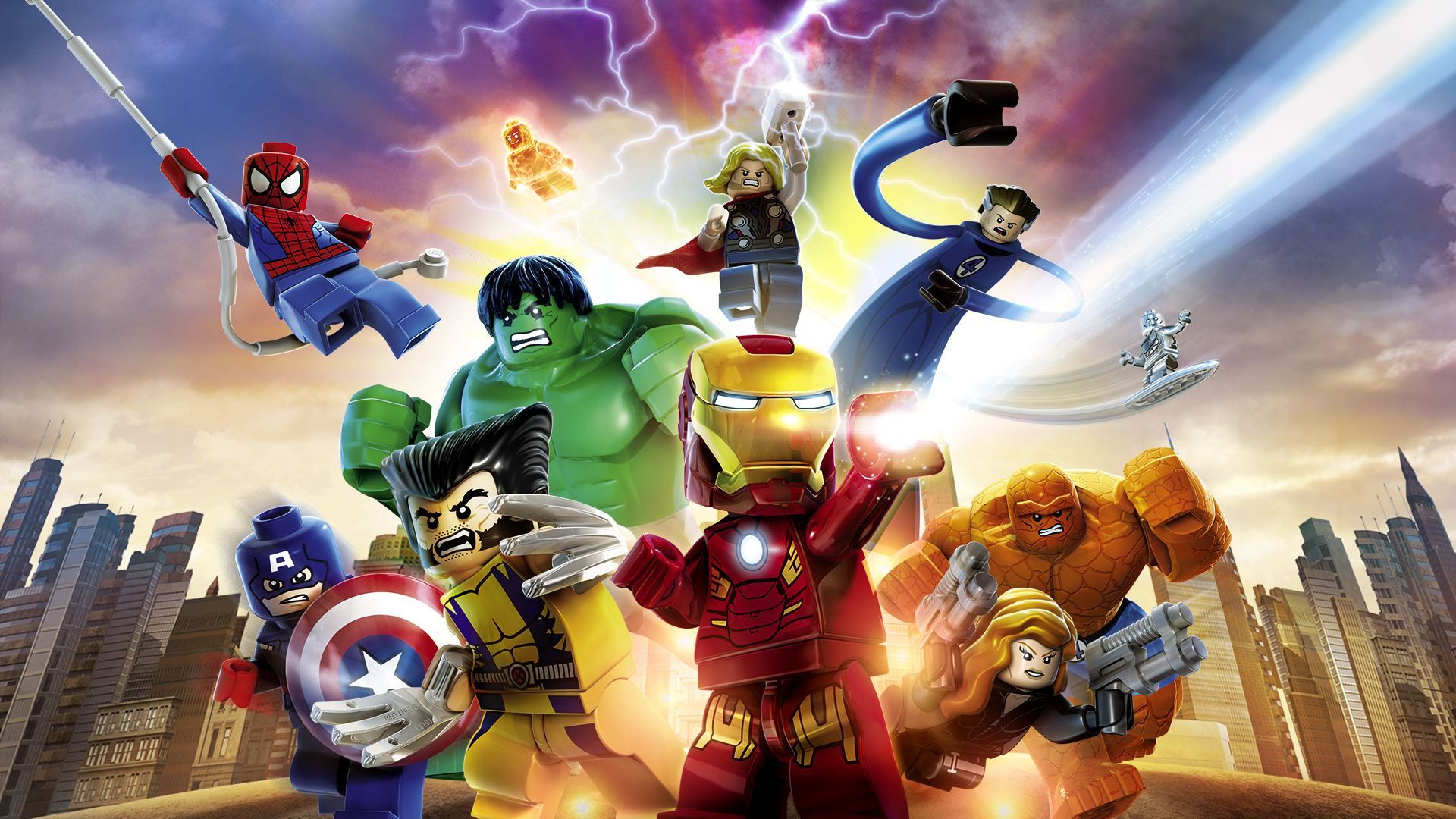 Illustration of LEGO Marvel Super Heroes