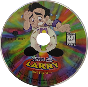 Leisure Suit Larry: Love for Sail! - Disc (North America) - 1509x1488