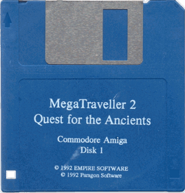 MegaTraveller 2: Quest for the Ancients - Disc (Europe) - 800x834