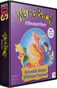 We're Back! A Dinosaur's Story - Box - 3D (World) - 582x889