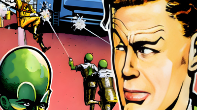 Dan Dare III: The Escape - Fanart - Background (Europe) - 1920x1080