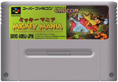Mickey Mania: The Timeless Adventures of Mickey Mouse - Cart - Front (Japan) - 600x420