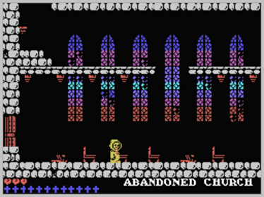L'Abbaye des Morts - Screenshot - Gameplay (World) - 256x192