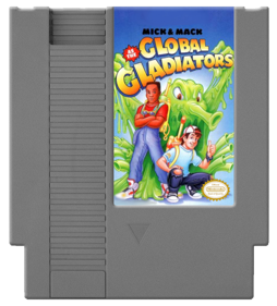 Mick & Mack as the Global Gladiators - Cart - Front (United States) - 543x600