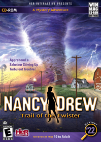 Nancy Drew: Trail of the Twister - Box - Front (North America) - 1527x2155
