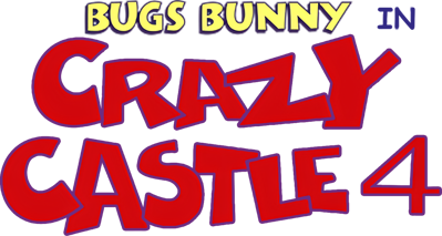 Bugs Bunny in Crazy Castle 4 - Clear Logo (World) - 1200x640