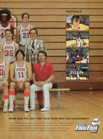 NCAA Final Four 2001 - Advertisement Flyer - Front (United States) - 1638x2200