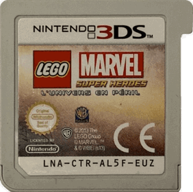 LEGO Marvel Super Heroes: Universe in Peril - Cart - Front (France) - 747x744