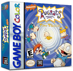 Rugrats: Time Travelers - Box - 3D (North America) - 1016x998