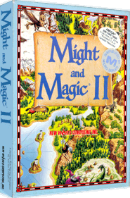 Might and Magic II - Box - 3D (North America) - 820x1244