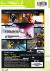 The Chronicles of Riddick: Escape from Butcher Bay - Box - Back (Germany) - 562x800
