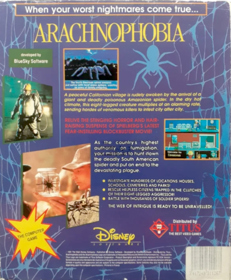 Arachnophobia - Box - Back (Europe) - 590x715