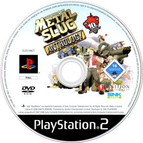 Metal Slug Anthology - Disc (Europe) - 1280x1280