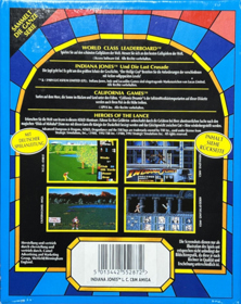 Indiana Jones and the Last Crusade: The Action Game - Box - Back (Germany) - 757x954