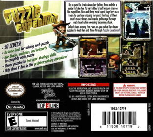 Puzzle Expedition - Box - Back (North America) - 640x575