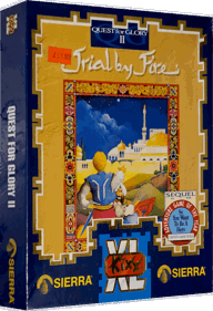 Quest for Glory II: Trial by Fire - Box - 3D (Europe) - 850x1244