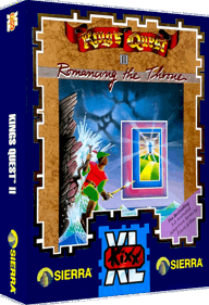 King's Quest II: Romancing the Throne - Box - 3D (Europe) - 850x1244