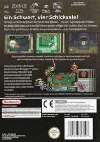 The Legend of Zelda: Four Swords Adventures - Box - Back (Germany) - 480x677