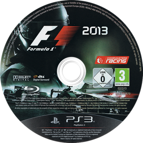 F1 2013 - Disc (Europe) - 500x500
