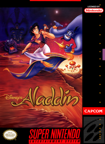 Disney's Aladdin - Fanart - Box - Front (North America) - 1534x2100