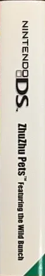 Zhu Zhu Pets 2: Featuring the Wild Bunch - Box - Spine (Europe) - 77x472