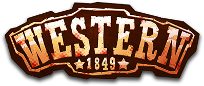Western 1849 Reloaded - Clear Logo (World) - 511x217