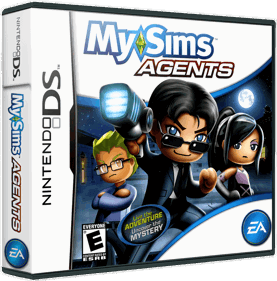 MySims Agents - Box - 3D (North America) - 868x879