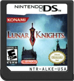 Lunar Knights - Cart - Front (North America) - 517x564