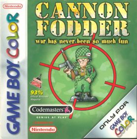 Cannon Fodder - Box - Front (Europe) - 790x800