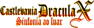 Castlevania: Dracula X: Sinfonia ao Luar - Clear Logo (World) - 1408x419