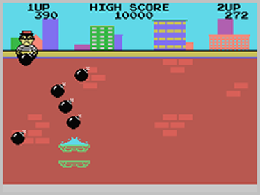 Kaboom! - Screenshot - Gameplay (World) - 256x192
