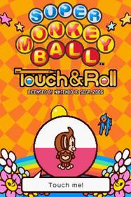 Super Monkey Ball: Touch & Roll - Screenshot - Game Title (World) - 256x384