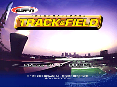 ESPN International Track & Field - Screenshot - Game Title (World) - 640x480