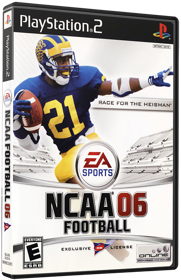 NCAA Football 06 - Box - 3D (North America) - 567x878