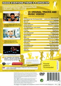 SingStar: Chart Hits - Box - Back (Oceania) - 570x800