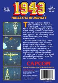1943: The Battle of Midway - Box - Back (North America) - 1465x2100
