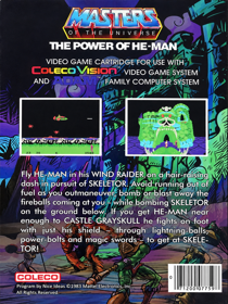 Masters of the Universe: The Power of He-Man - Box - Back (World) - 1200x1600