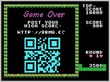Guzzler - Screenshot - Game Over (World) - 256x192