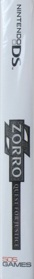 Zorro: Quest for Justice - Box - Spine (North America) - 135x1108
